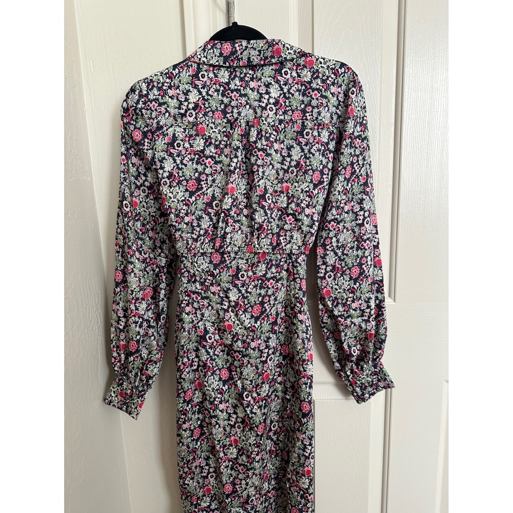 Cinq à Sept Quin Floral‎ Tie-Front Maxi Slit Dress Size 6? See Measurements - Picture 6 of 13